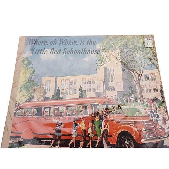 1940 International School Bus Advertisement Station Wagon School Vtg Print AD - Picture 2 of 3